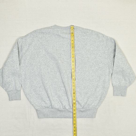 Under Armour Women's Pullover Sweatshirt Crew Neck Solid Cotton Gray Size S - Picture 5 of 8